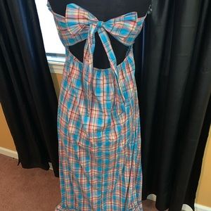 Dress with optional neck strap